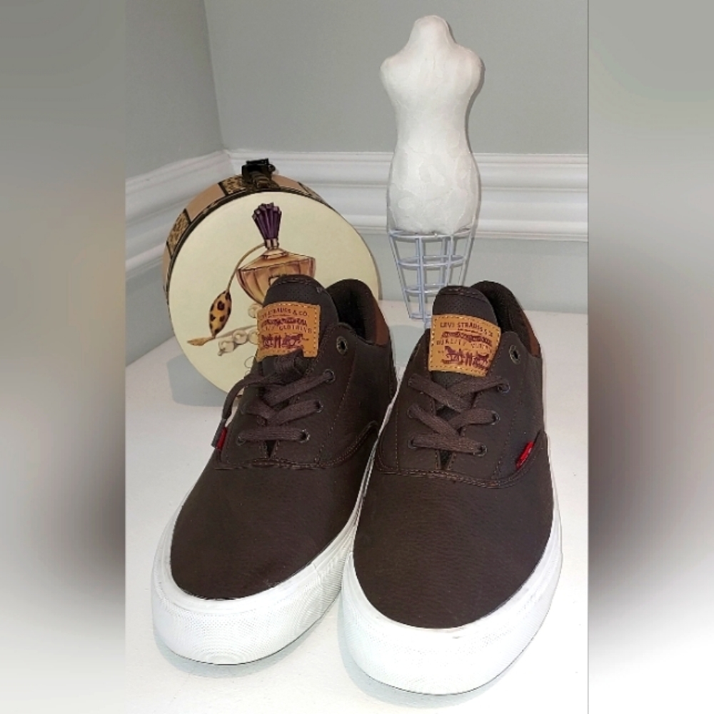 Levi Strauss & Co Brown Alpine Stacked Casual Sneaker Shoe Sz 13